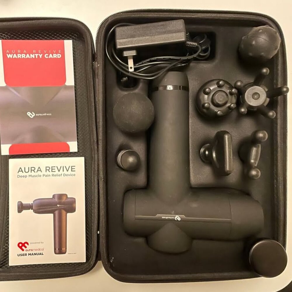 Unused - Aura Revive athletic massage gun